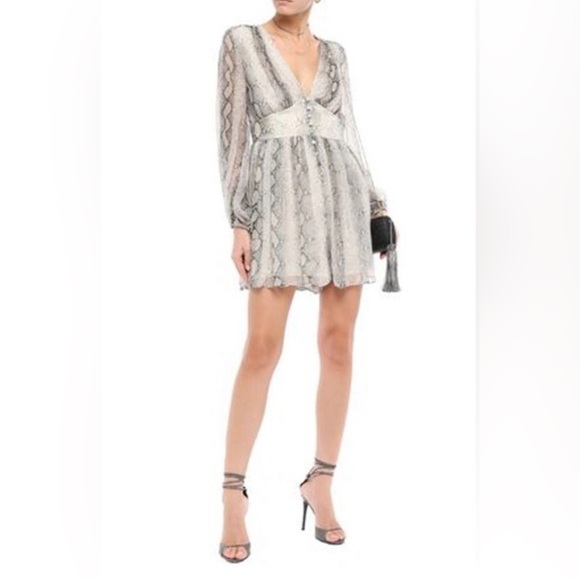 Zimmermann Corsage Snake Print Romper - Picture 2 of 7
